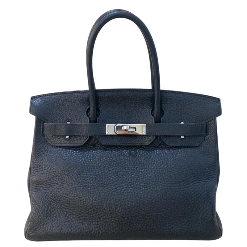 HERMES BIRKIN 30 HANDBAG: HERMES Birkin 30 Handbag Brand: HERMES Type: Handbag Material: Taurillon Clemence Color: SVHardware Size: W11.4 x H8.7x D5.9inch Accessories: None Accessories Notice: When purchasing pre-o