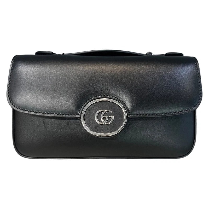 GUCCI 2WAY MINI SHOULDER SHOULDER BAG: GUCCI 2WAY mini Shoulder Shoulder Bag Brand: GUCCI Type: Shoulder Bag Material: leather Color: None Size: W8.3 x H2.0x D4.7inch Shoulder:37.4inch Accessories: None Accessories Notice: When