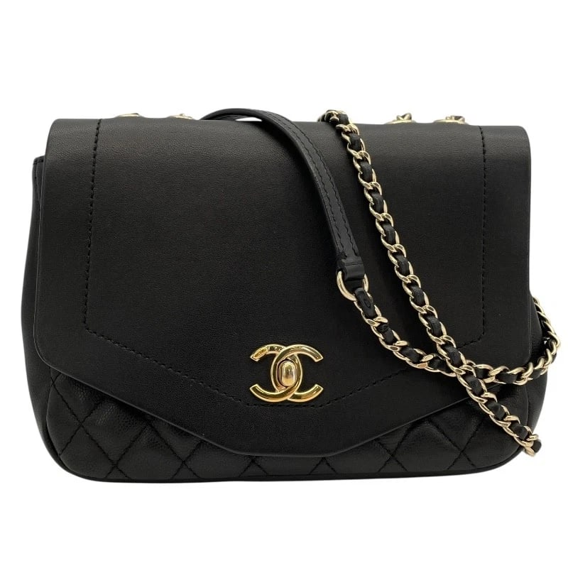 CHANEL SMALL FLAP SHOULDER BAG SHOULDER BAG: CHANEL Small Flap Shoulder Bag Shoulder Bag Brand: CHANEL Type: Shoulder Bag Material: Calfskin/Caviar Skin Color: Black GD Hardware Size: W7.9 x H5.9x D2.0inch Shoulder:44.1inch Accessories: