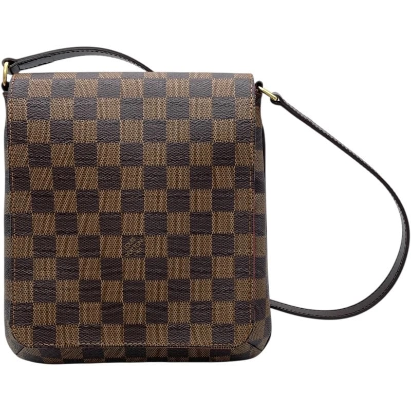 LOUIS VUITTON MUSET SALSA LONG SHOULDER BAG: LOUIS VUITTON Muset Salsa Long Shoulder Bag Brand: LOUIS VUITTON Type: Shoulder Bag Material: Damier Color: Brown Size: W8.9 x H9.4x D2.4inch Accessories: None Accessories Notice: When
