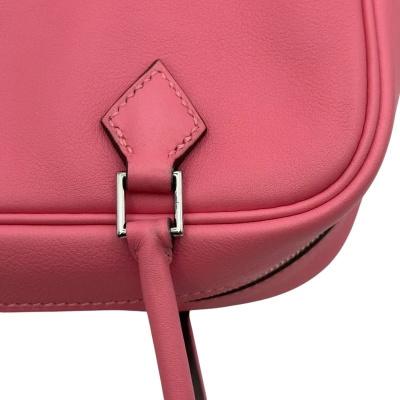 HERMES PLUM MINI HANDBAG - 8
