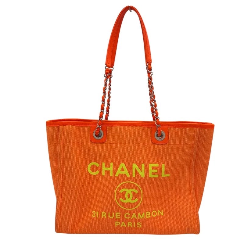 CHANEL DEAUVILLE CHAIN MM 31TOTE BAG (1 of 6)
