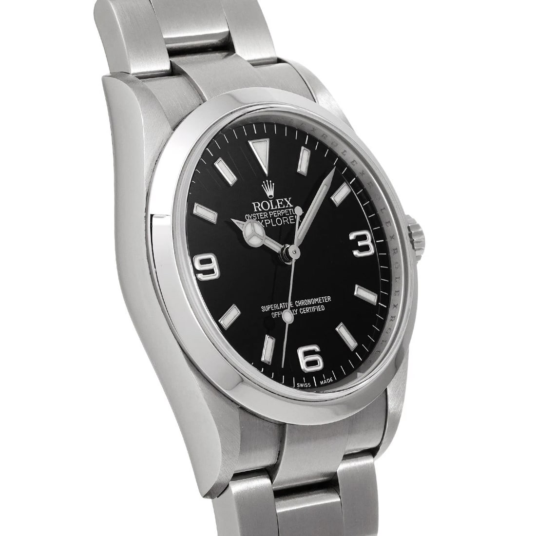 ROLEX EXPLORER BLACK WATCH - 3