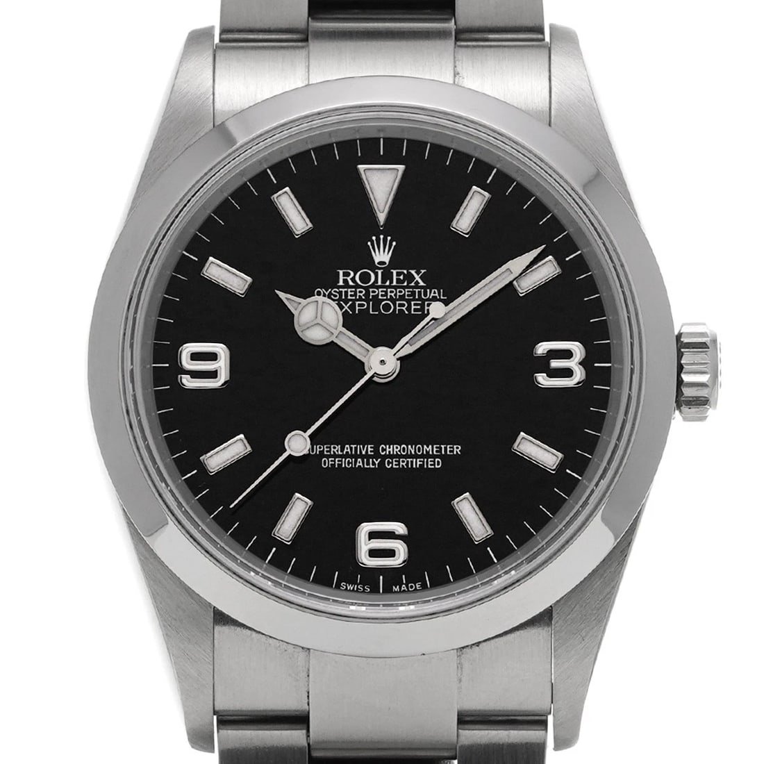 ROLEX EXPLORER BLACK WATCH - 4