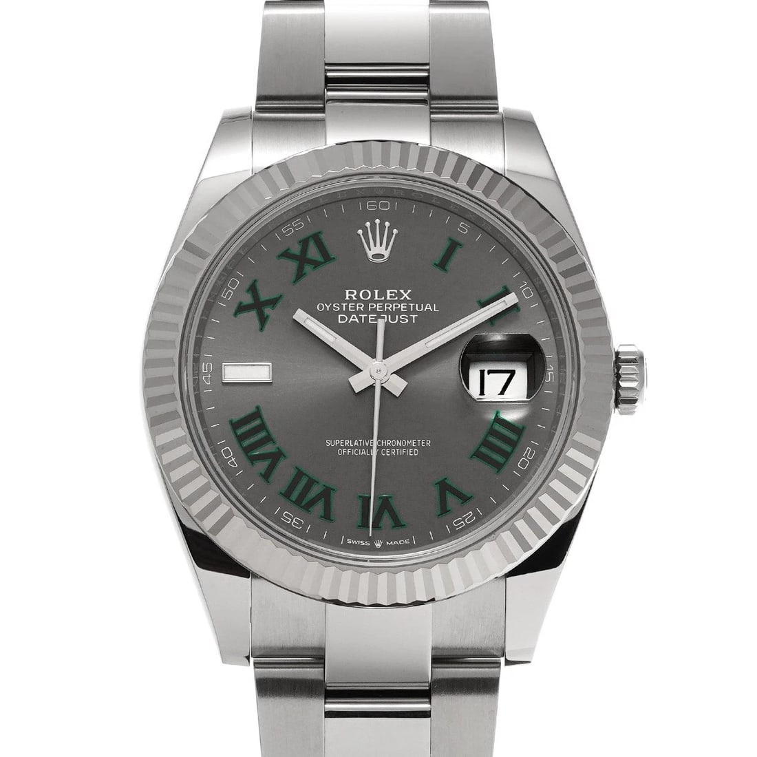 ROLEX DATEJUST SLATE WATCH: ROLEX Datejust slate Watch Brand: ROLEX Type: Wristwatch Material: Band Material Stainless steel, Case Material Stainless steel Color: Dial Color slate Size: ??Case? H/about 41mm W/about 41mm