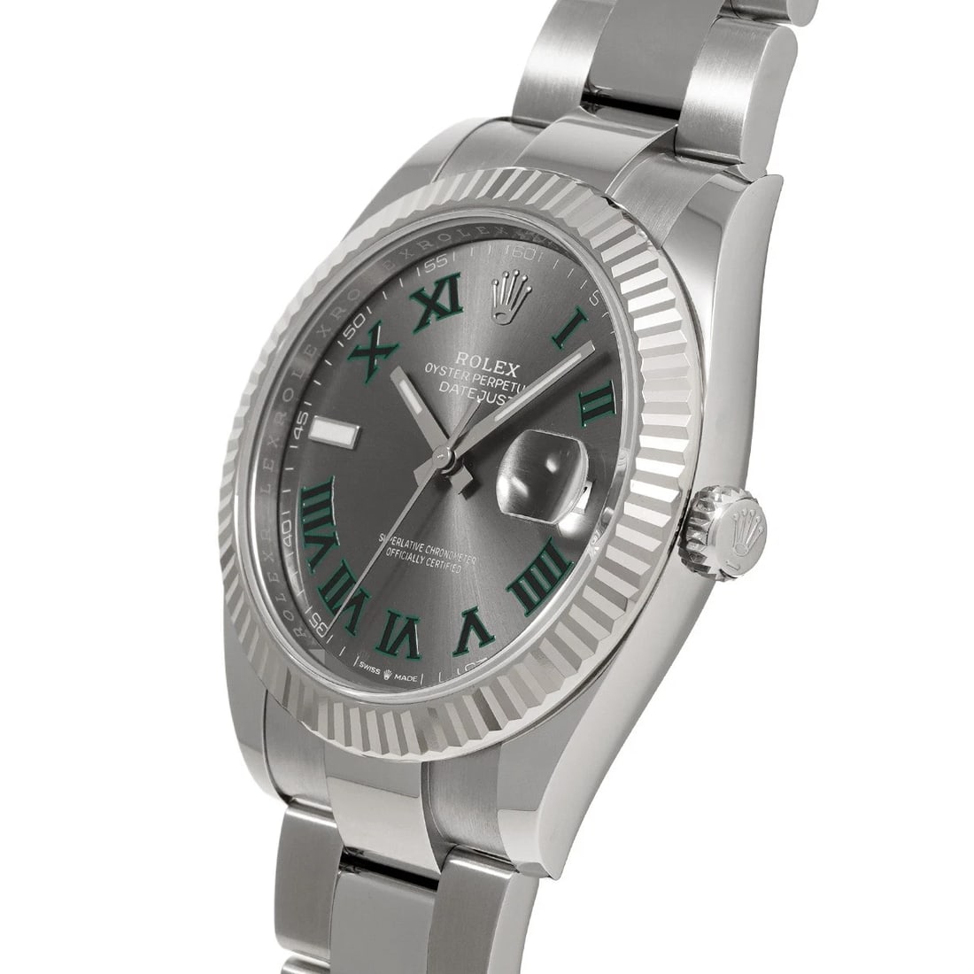 ROLEX DATEJUST SLATE WATCH - 2