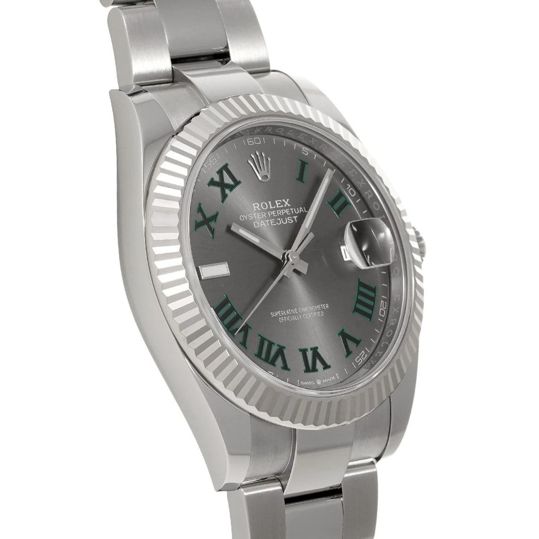 ROLEX DATEJUST SLATE WATCH - 3