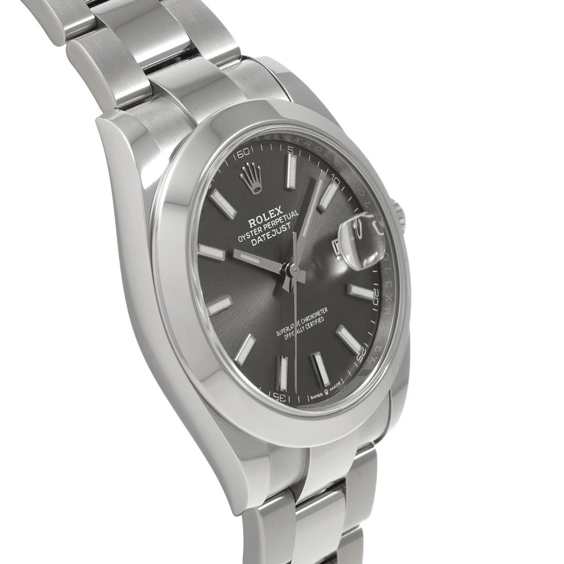 ROLEX DATEJUST SLATE WATCH - 3