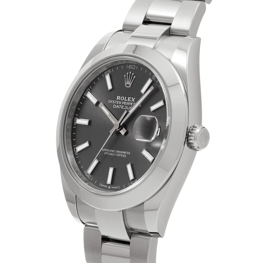 ROLEX DATEJUST SLATE WATCH - 2