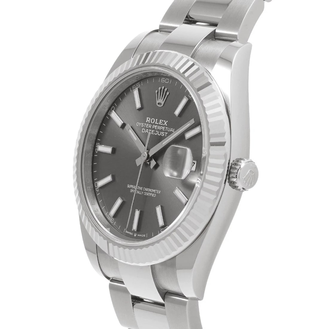 ROLEX DATEJUST SLATE WATCH - 2