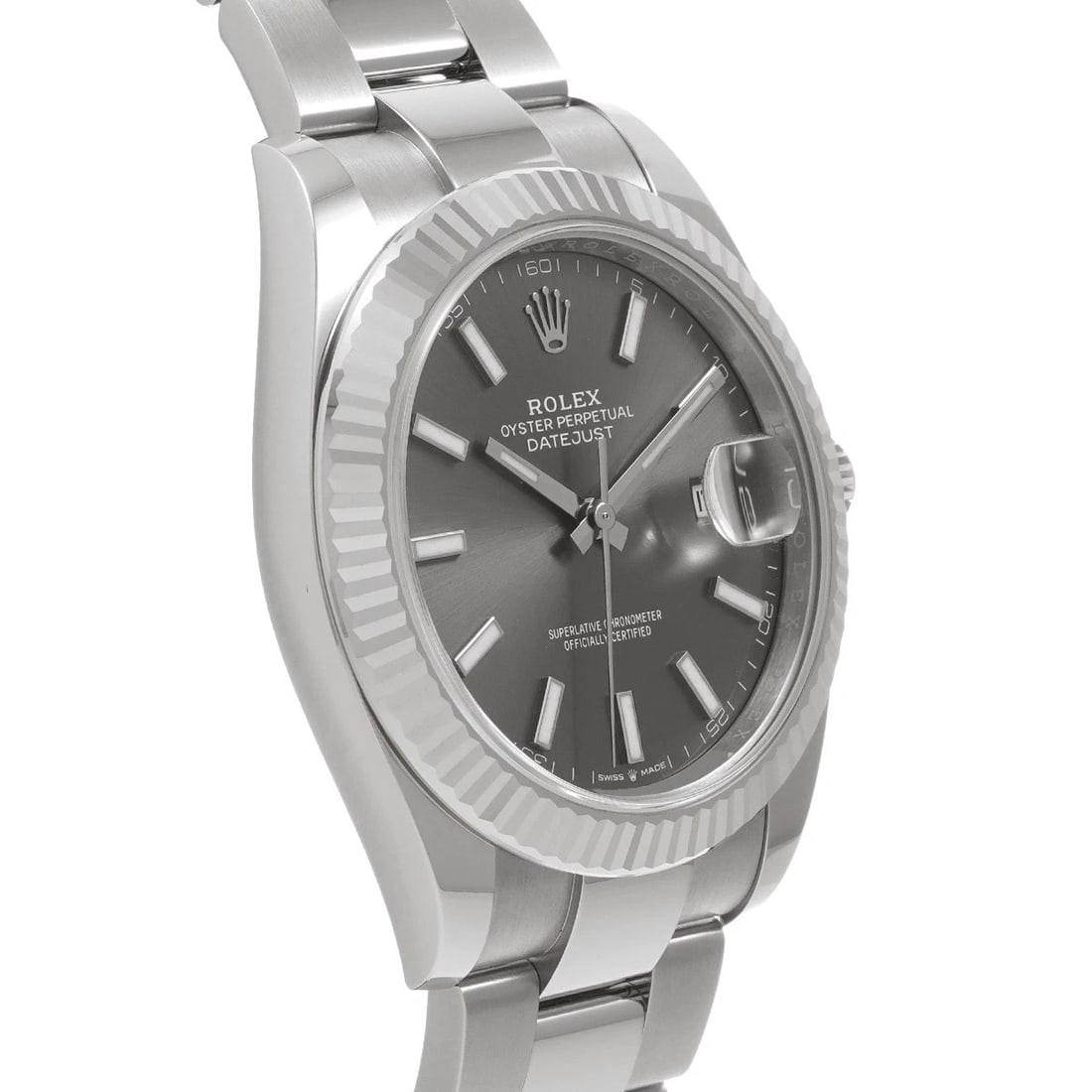 ROLEX DATEJUST SLATE WATCH - 3