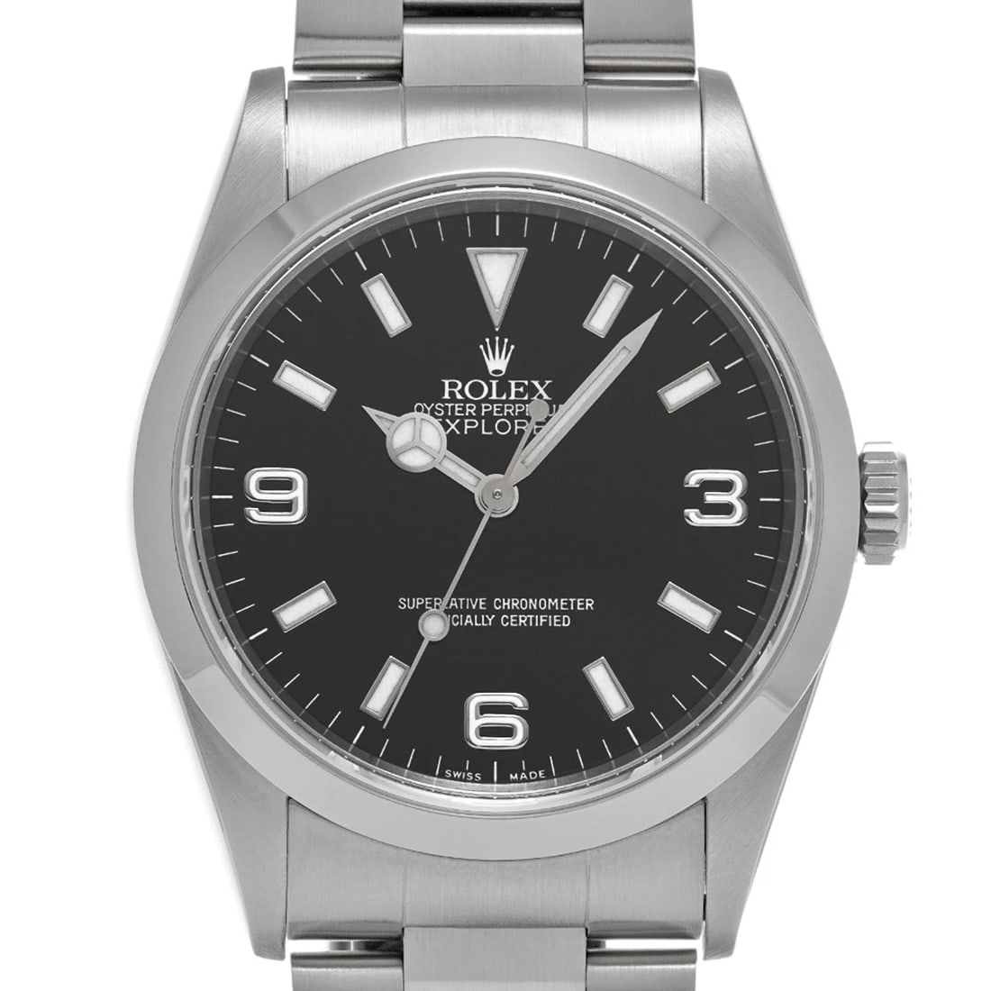 ROLEX EXPLORER BLACK WATCH - 4