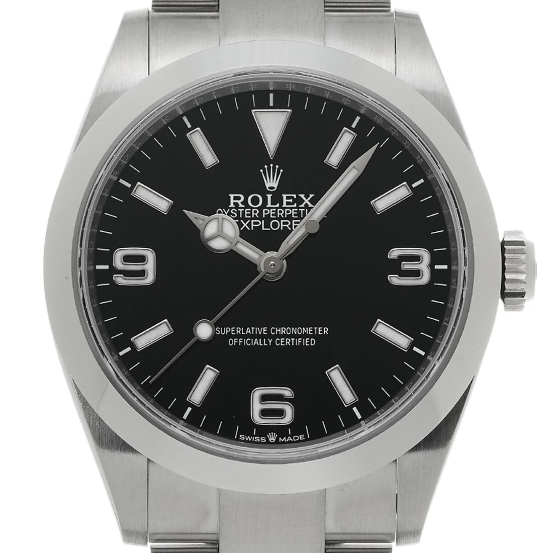ROLEX EXPLORER BLACK WATCH - 4