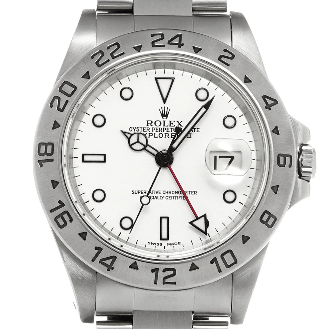 ROLEX EXPLORER WHITE WATCH - 4