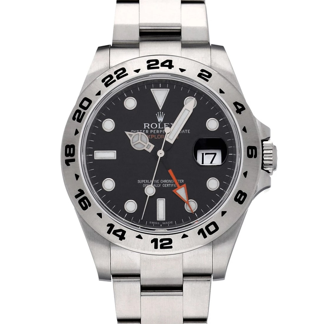 ROLEX EXPLORER BLACK WATCH: ROLEX Explorer black Watch Brand: ROLEX Type: Wristwatch Material: Band Material Stainless steel, Case Material Stainless steel Color: Dial Color black Size: ??Case? H/about 42mm W/about 42mm D/ab