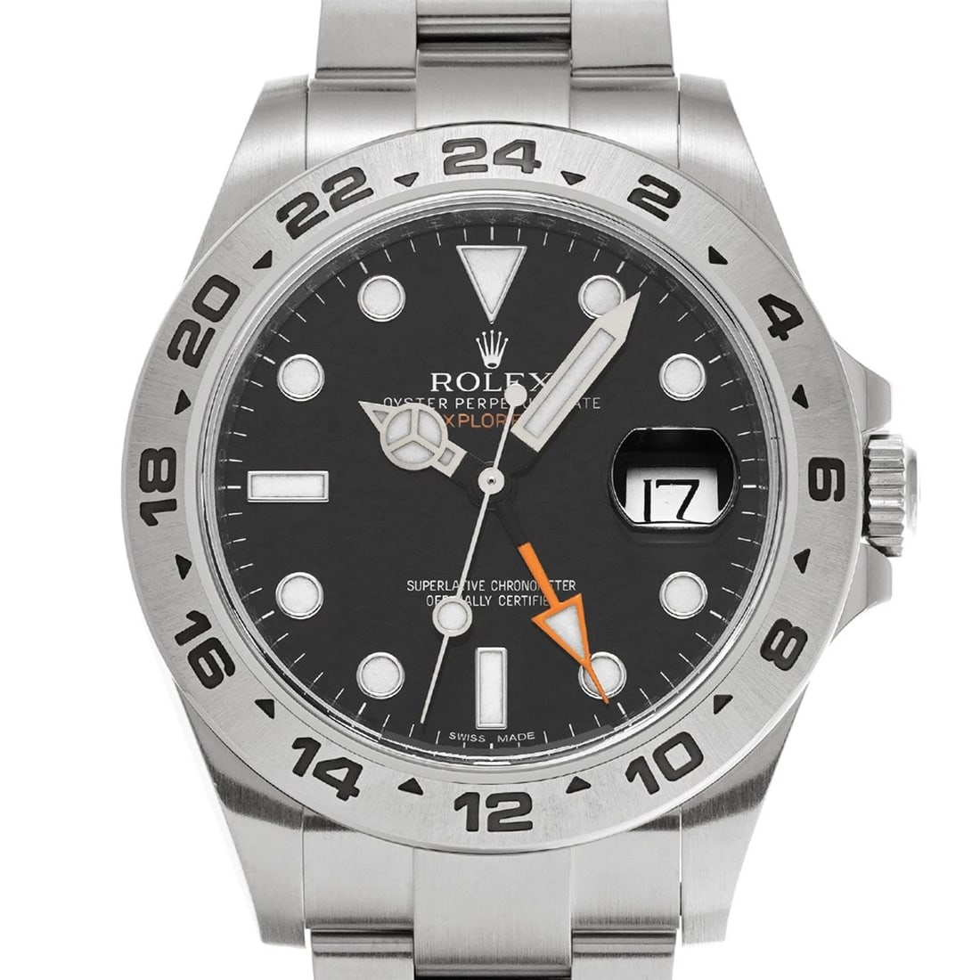 ROLEX EXPLORER BLACK WATCH - 4