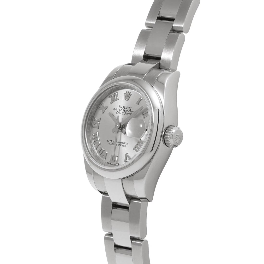 ROLEX DATEJUST SILVER WATCH - 2