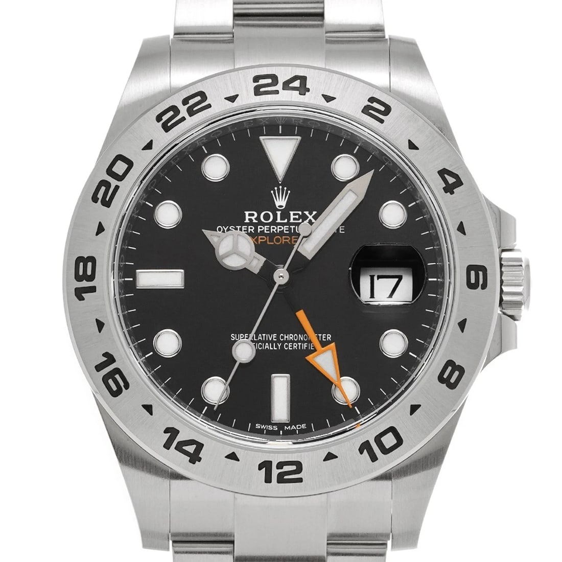 ROLEX EXPLORER BLACK WATCH - 4