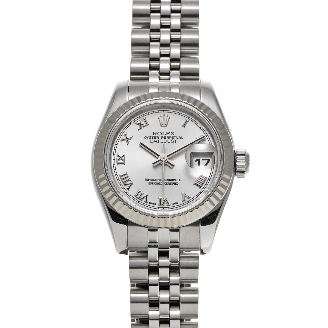 ROLEX DATEJUST SILVER WATCH: ROLEX Datejust Silver Watch Brand: ROLEX Type: Wristwatch Material: Band Material Stainless steel, Case Material Stainless steel Color: Dial Color Silver Size: ??Case? H/about 26mm W/about