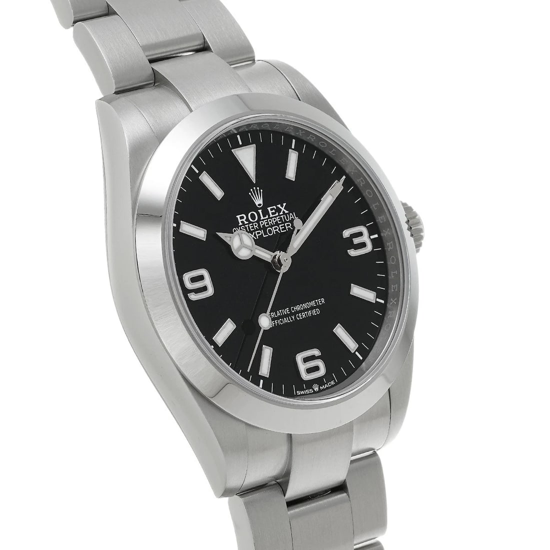ROLEX EXPLORER BLACK WATCH - 3