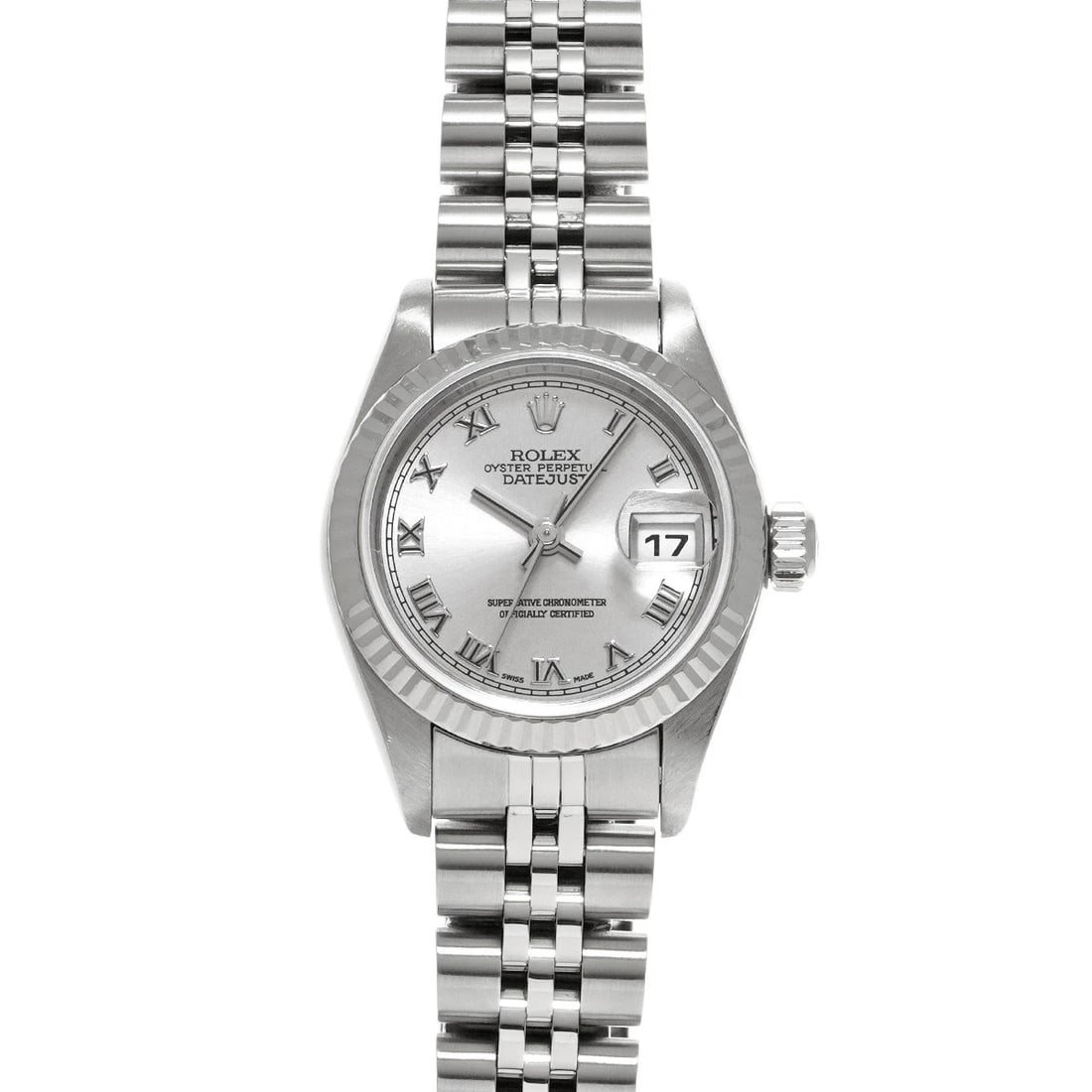 ROLEX DATEJUST GRAY WATCH: ROLEX Datejust gray Watch Brand: ROLEX Type: Wristwatch Material: Band Material Stainless steel, Case Material Stainless steel Color: Dial Color gray Size: ??Case? H/about 26mm W/about 26mm