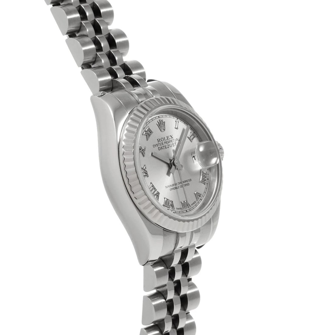 ROLEX DATEJUST GRAY WATCH - 3