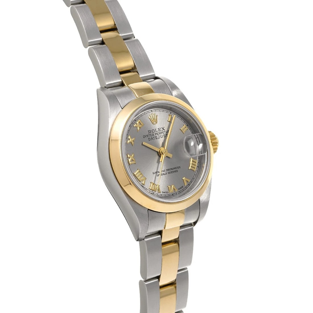 ROLEX DATEJUST GRAY WATCH - 3