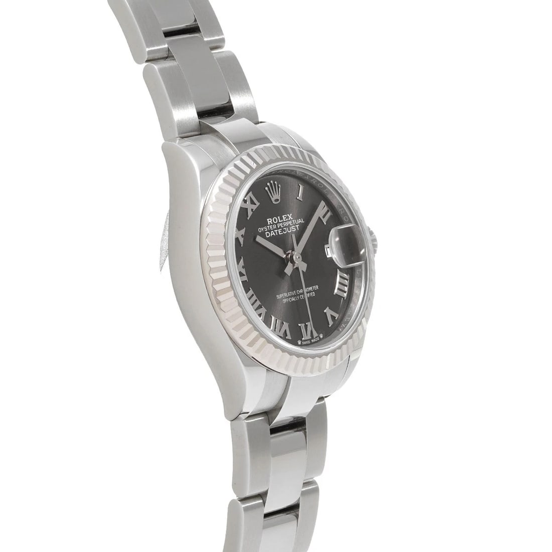 ROLEX DATEJUST GRAY WATCH - 3