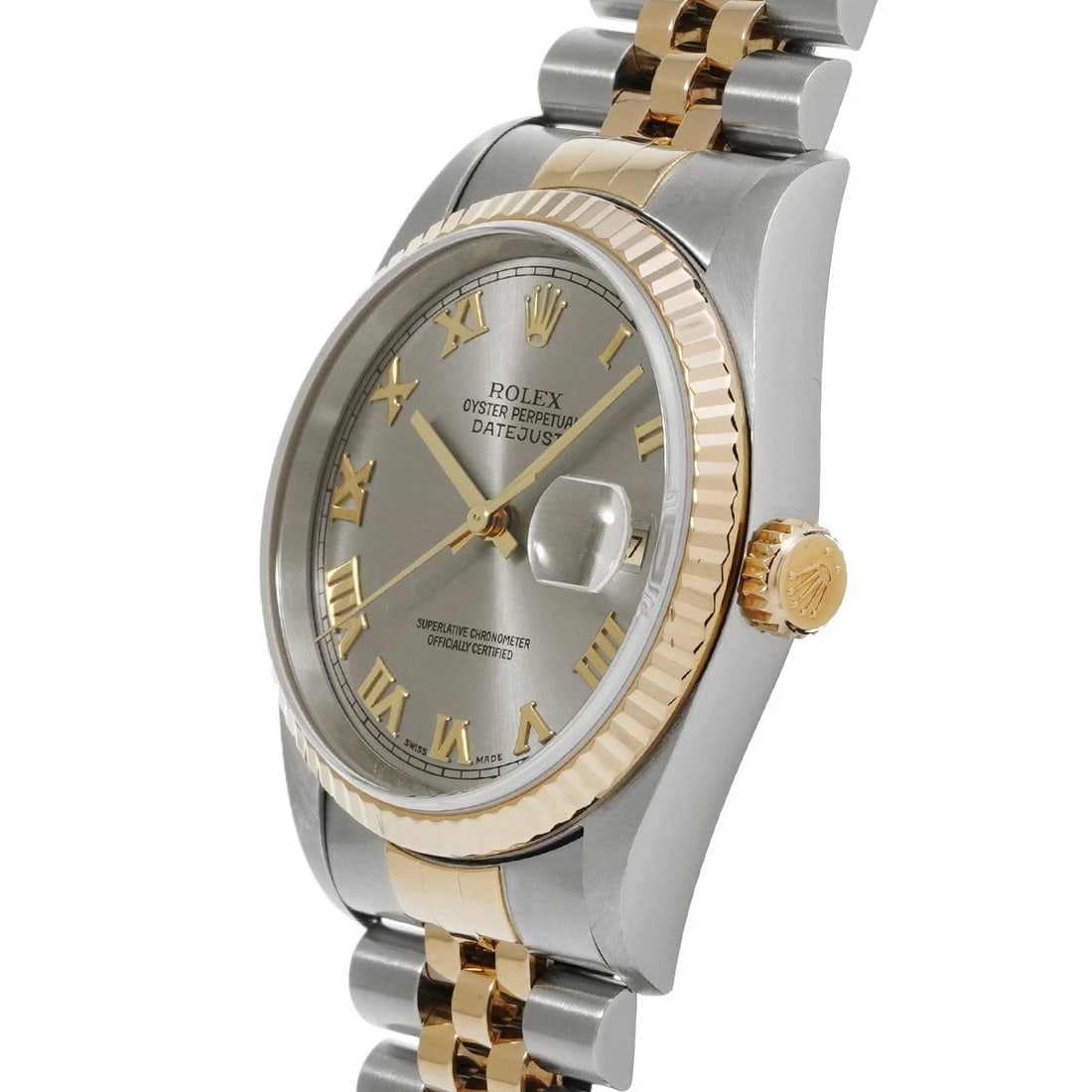 ROLEX DATEJUST GRAY WATCH - 2