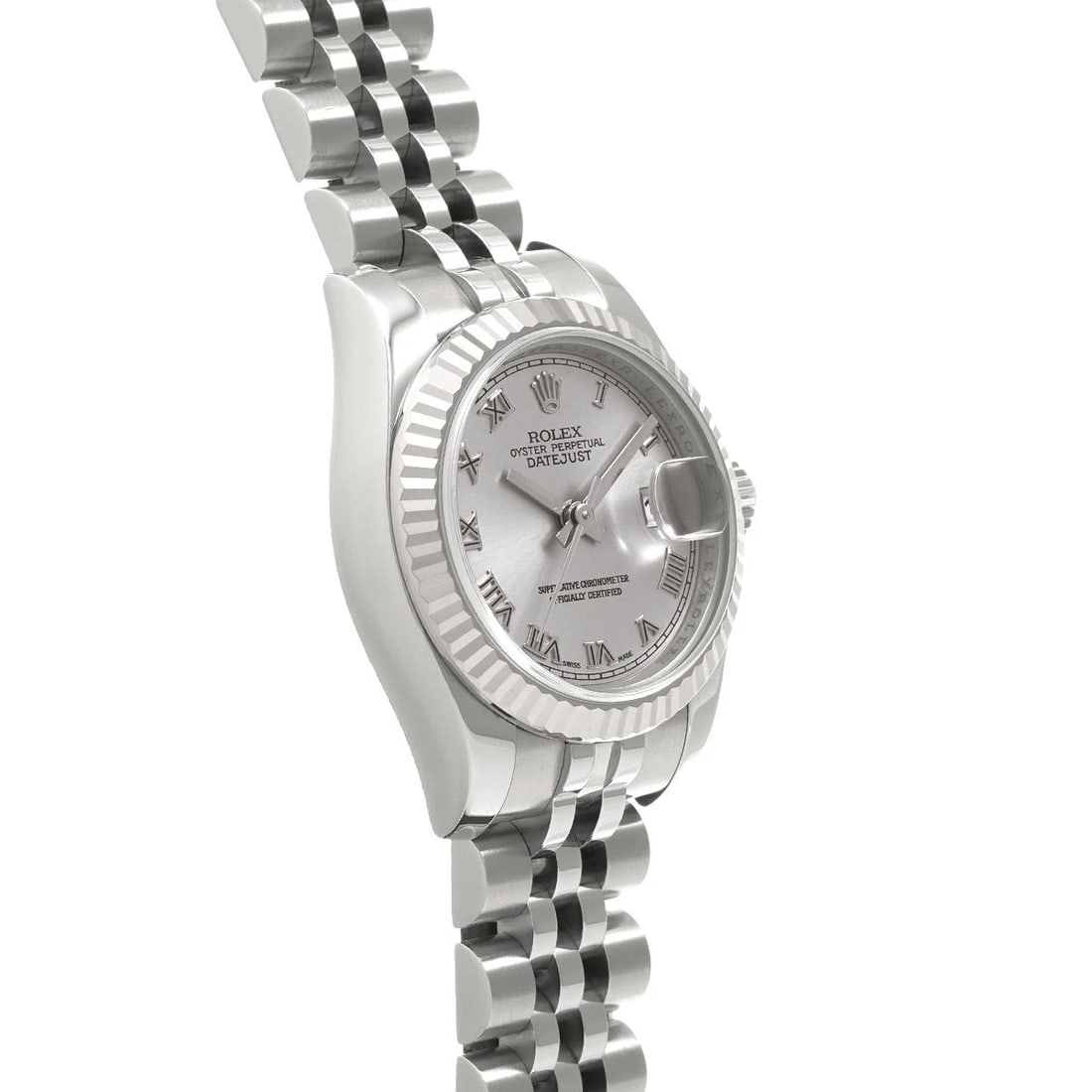 ROLEX DATEJUST GRAY WATCH - 3
