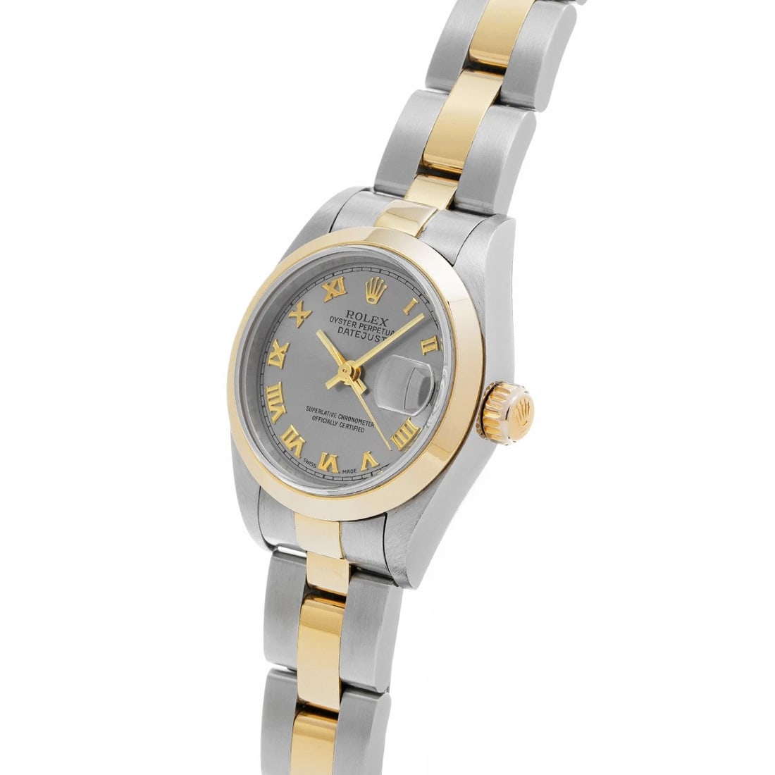 ROLEX DATEJUST GRAY WATCH - 2