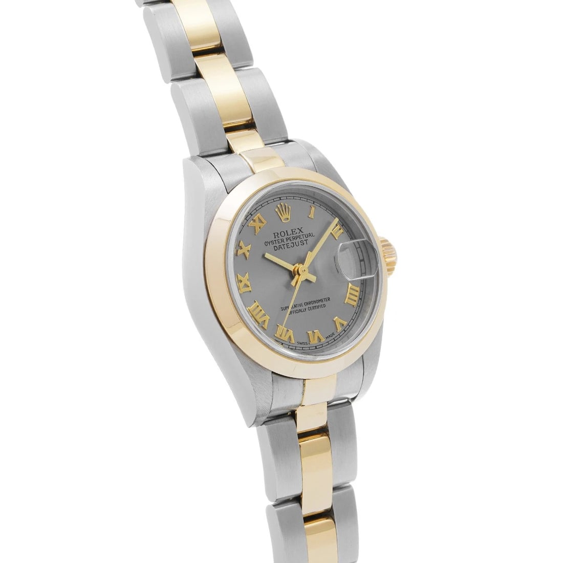 ROLEX DATEJUST GRAY WATCH - 3