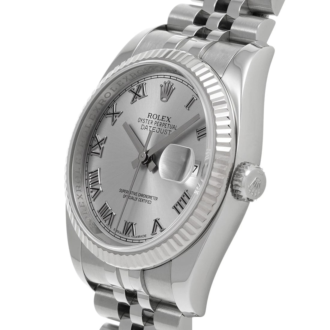 ROLEX DATEJUST GRAY WATCH - 2