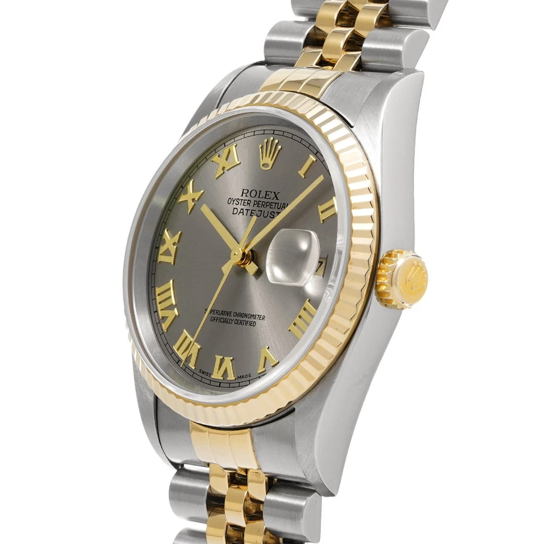 ROLEX DATEJUST GRAY WATCH - 2