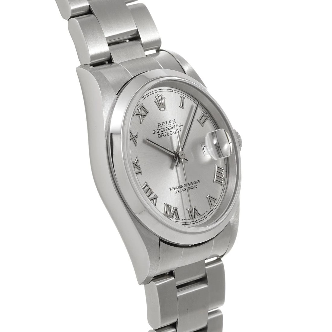 ROLEX DATEJUST GRAY WATCH - 3