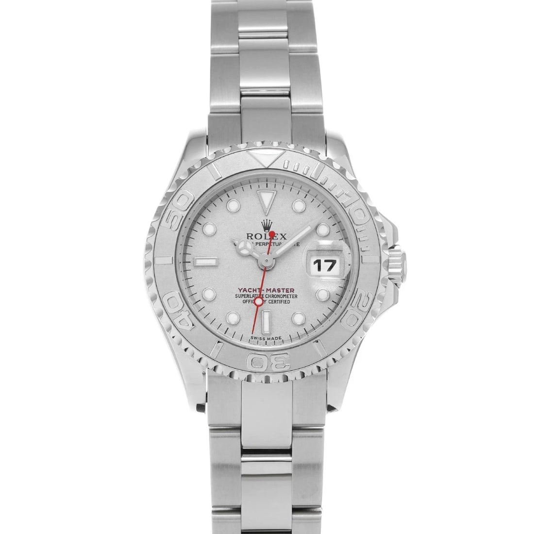 ROLEX YACHT MASTER GRAY WATCH: ROLEX Yacht Master gray Watch Brand: ROLEX Type: Wristwatch Material: Band Material Stainless steel, Case Material Stainless steel Color: Dial Color gray Size: ??Case? H/about 29mm W/about