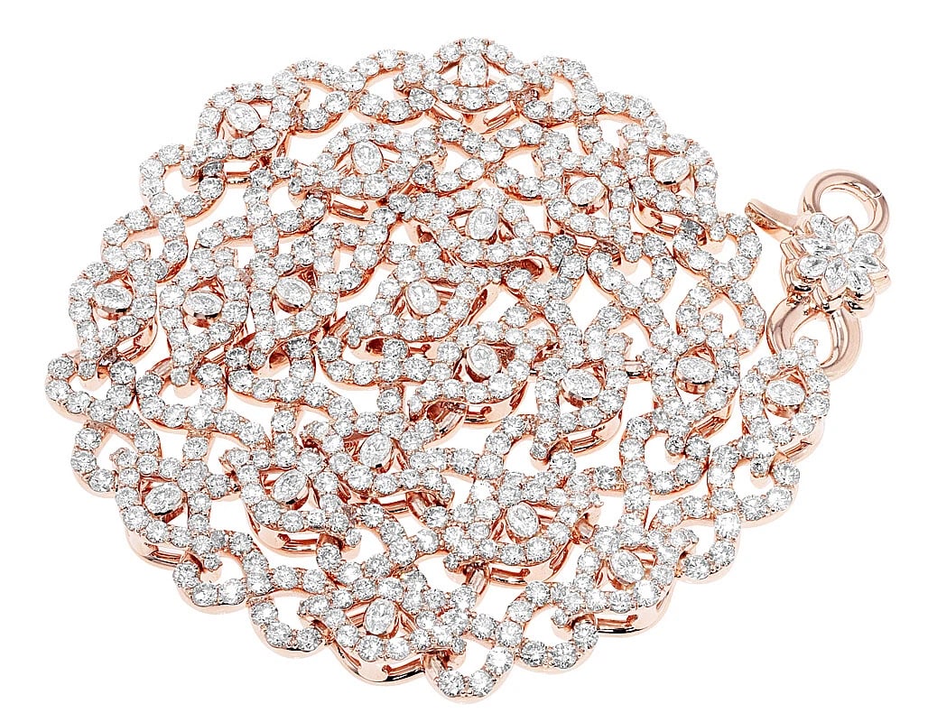 8 PTR SOLITAIRE REAL DIAMOND INFINITY NECKLACE - 2