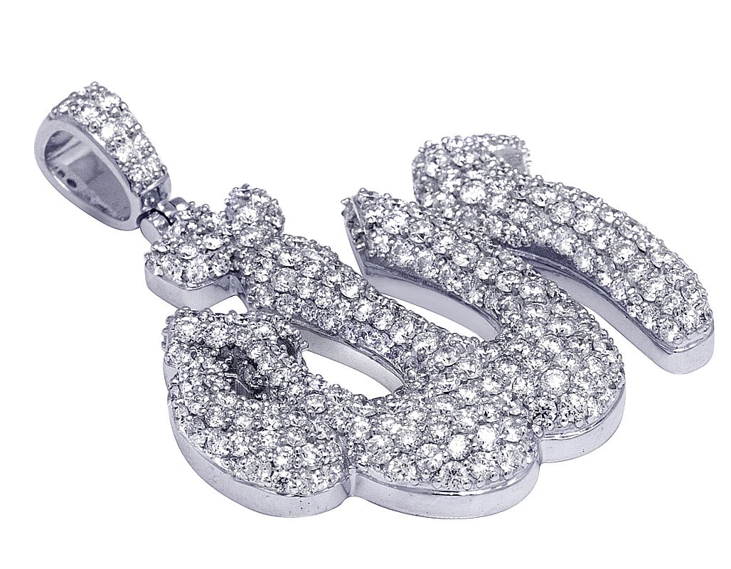 14K YELLOW GOLD REAL DIAMOND BUBBLE CHARM PENDANT: 14K Yellow Gold Real Diamond Bubble Charm Pendant Brand: None Type: Necklace Material: 14k White Gold Main Stone/Creation Natural Color: White Gold Size: Dimension 2" Accessories: None