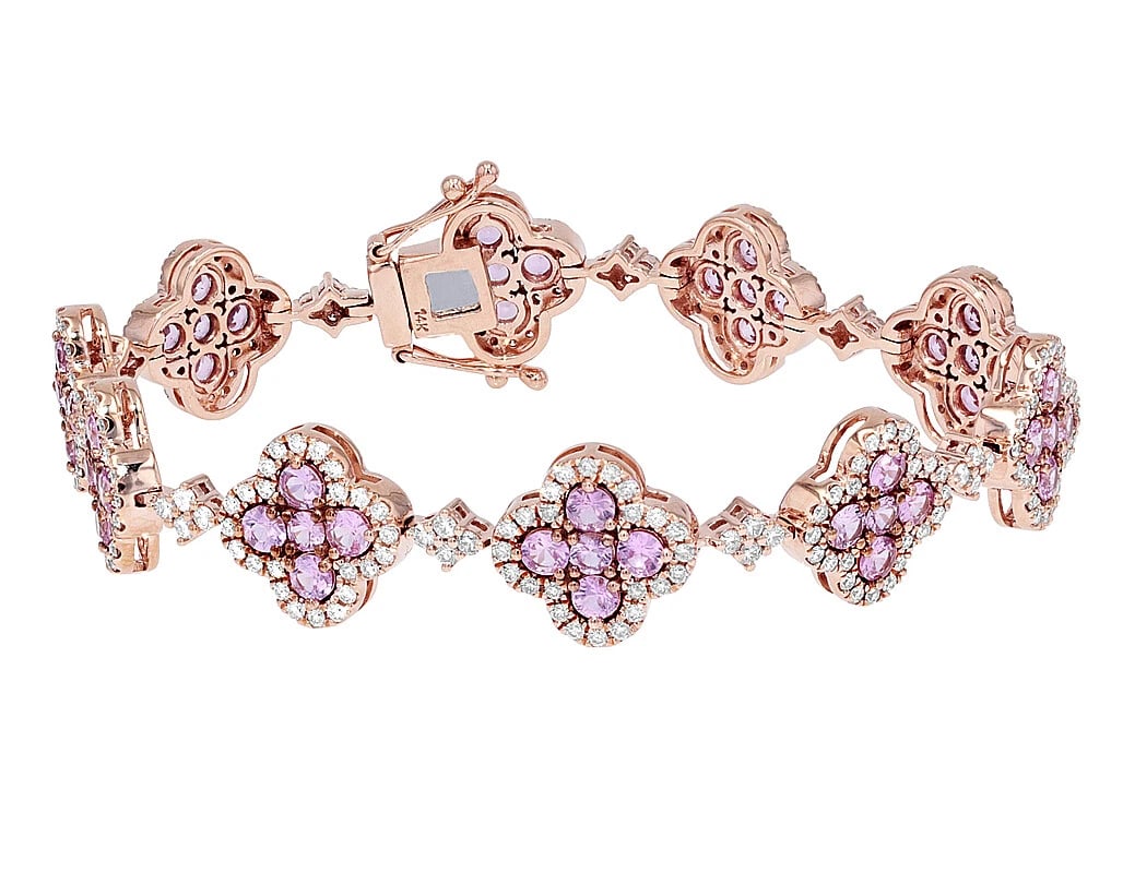 CLOVER LEAF REAL DIAMONDS BRACELET (1 of 2)