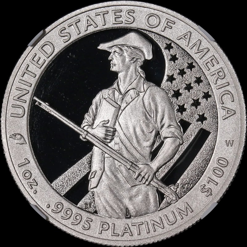 2012-W PLATINUM AMERICAN EAGLE $100 - 2