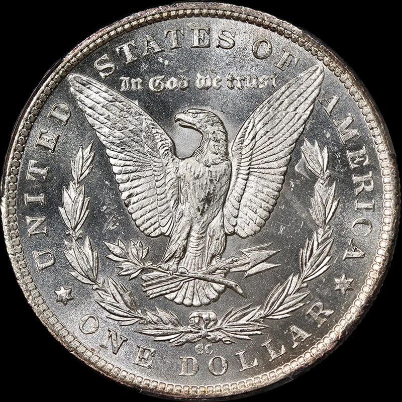 1882-CC MORGAN SILVER DOLLAR - 2
