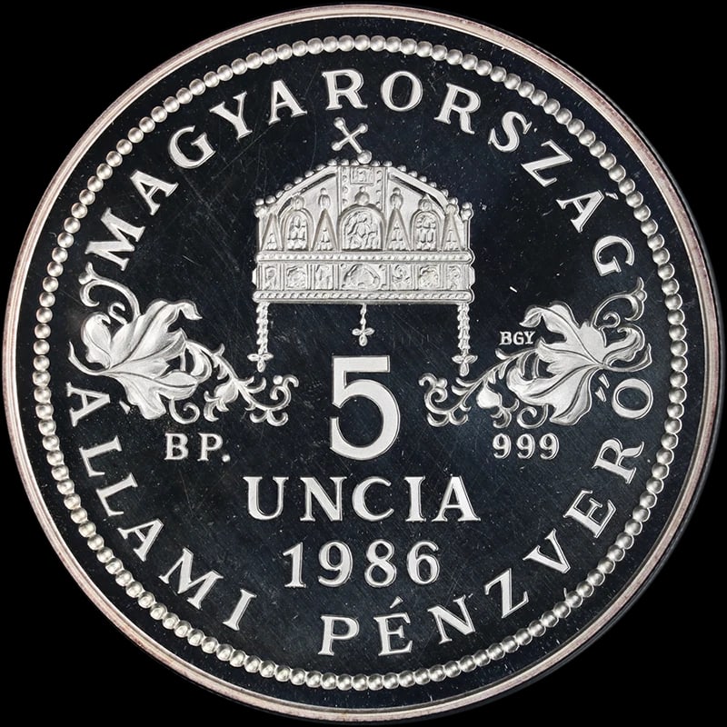 1986 HUNGARY SILVER - 2