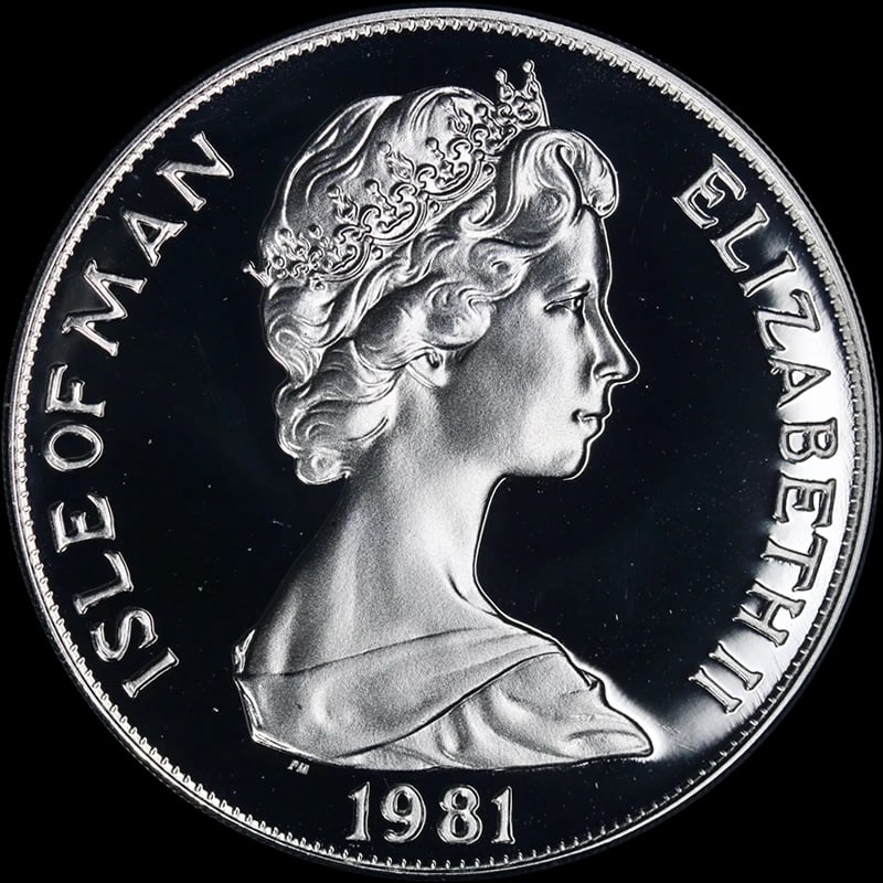 1981 GIBRALTAR GOLD & SILVER PROOF - 2