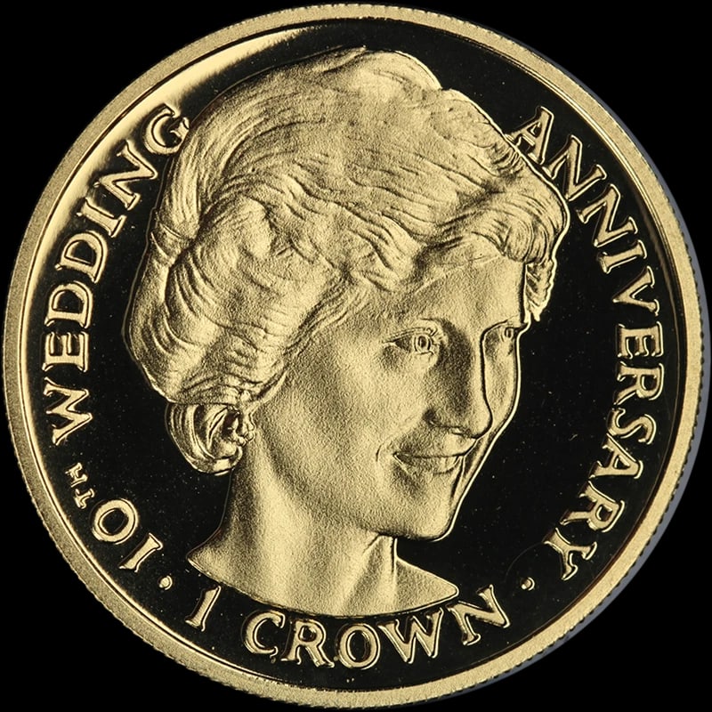 1981 GIBRALTAR GOLD & SILVER PROOF - 3