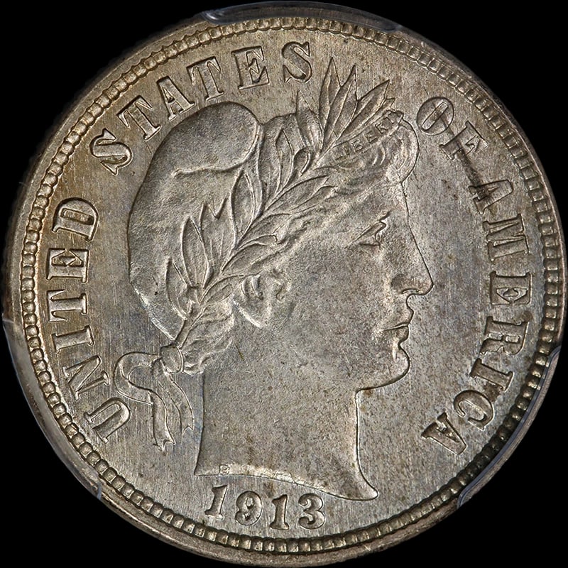 1913-P BARBER DIME SUPERB EYE APPEAL STRONG STRIKE: 1913-P Barber Dime Superb Eye Appeal Strong Strike Year: 1913 Fineness: 0.9 Composition: Silver Denomination: None Country of Origin: United States Accessories: None Accessories Notice: When