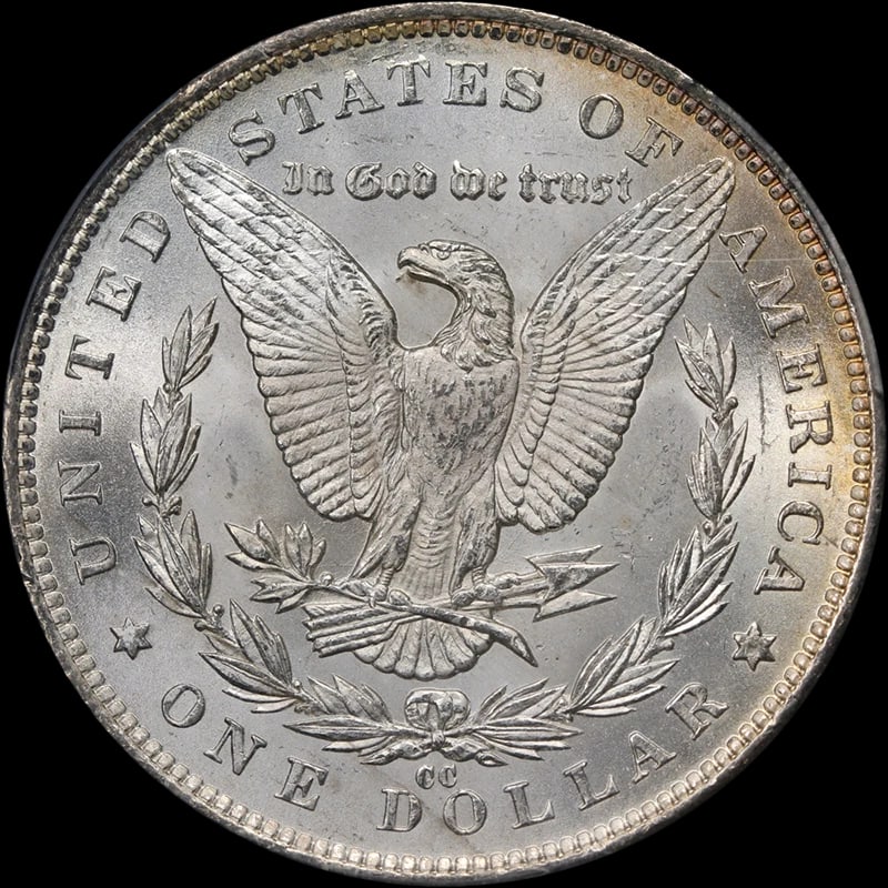 1891-CC MORGAN SILVER DOLLAR - 2