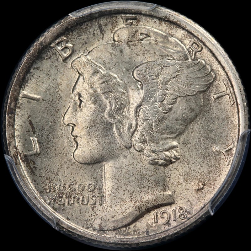 1918-P MERCURY DIME FB GREAT EYE APPEAL STRONG STRIKE: 1918-P Mercury Dime FB Great Eye Appeal Strong Strike Year: 1918 Fineness: 0.9 Composition: Silver Denomination: None Country of Origin: United States Accessories: None Accessories Notice: