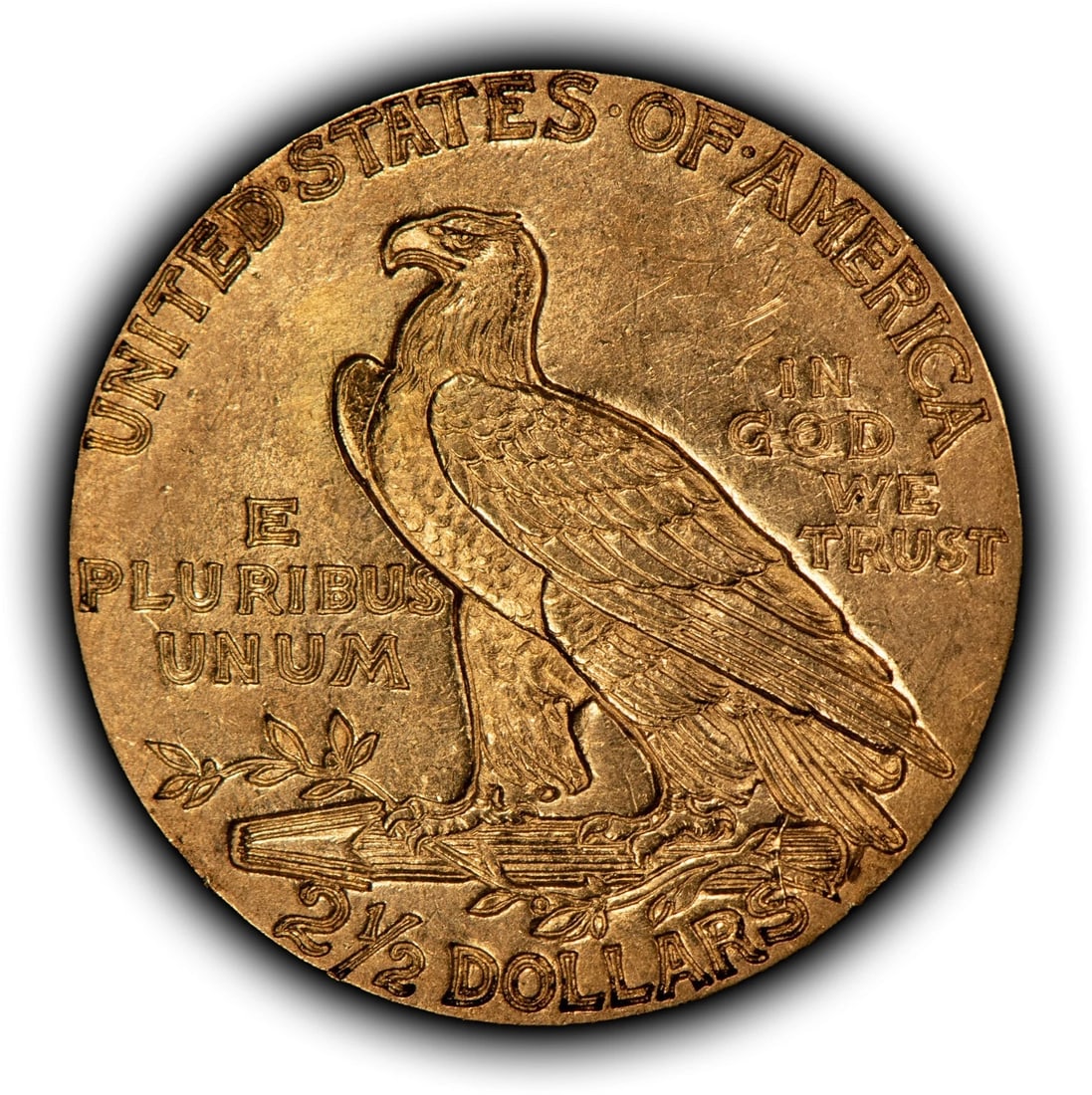 1912 G$2.50 INDIAN HEAD GOLD QUARTER EAGLE: 1912 G$2.50 Indian Head Gold Quarter Eagle Brand/Mint: U.S. Mint Year: 1912 Fineness: 0.9 Composition: Gold Coin: US Pre-1933 Gold Bullion Denomination: $2.50 Country of Origin: United