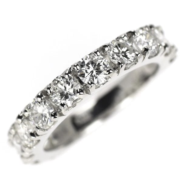 PT900 DIAMOND RING: Pt900 Diamond Ring Brand: None Type: Ring Material: Metal Purity 900 Metal Platinum Main Stone/Creation Natural Color: None Size: 6 US Accessories: None Accessories Notice: When purchasing