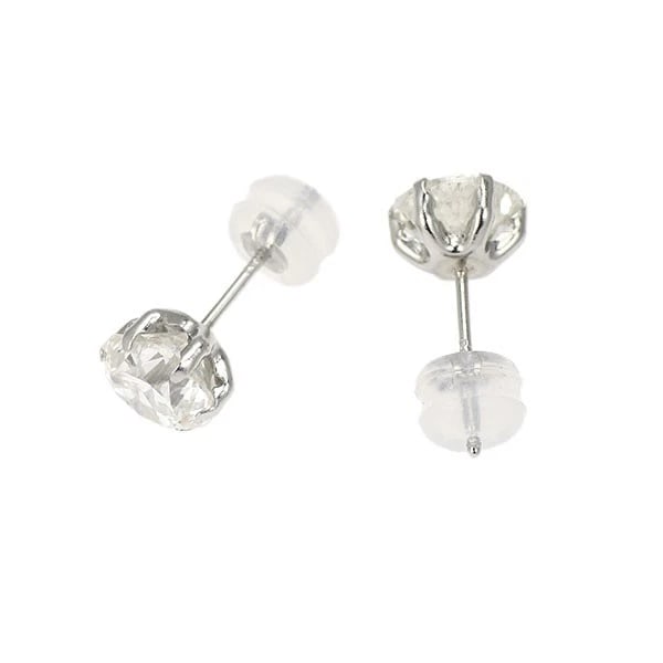PT900 DIAMOND EARRINGS - 2